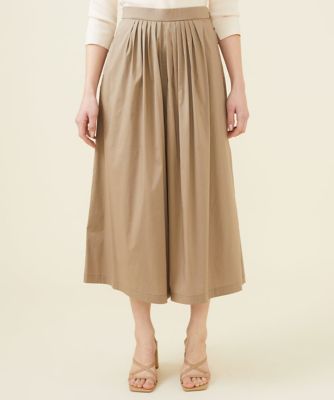 Plantation ストライプキュロット ベージュ BPF01_SYBILLA01_GBLGV25300_830