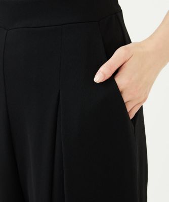 ボックスタック梨地パンツ