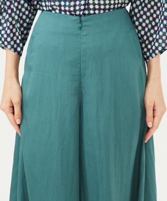 美品✨Sybilla シビラ　バルーン パンツ　ニット　グリーン　Mサイズ スカート風フレアパンツ | Sybilla (Women)/シビラ | 三越伊勢丹