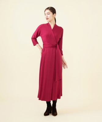 【ＳＭＡＲＴ　ＤＲＥＳＳ】ラップジャージードレス