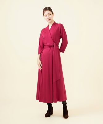 【ＳＭＡＲＴ　ＤＲＥＳＳ】ラップジャージードレス