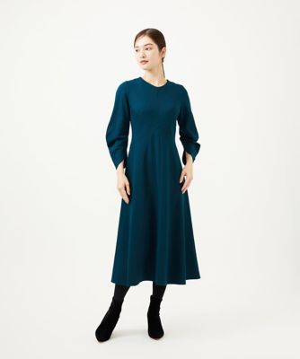 ＜Sybilla (Women)＞フォルムスリーブジャージードレス