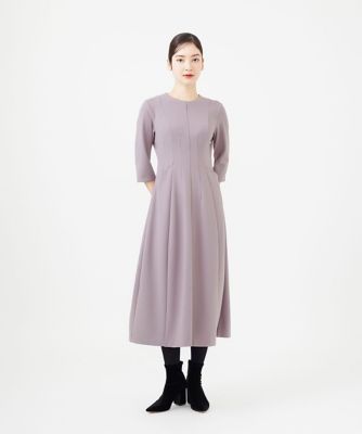＜Sybilla (Women)＞切り替えジョーゼットジャージードレス