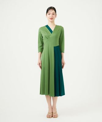 バイカラージャージードレス | Sybilla (Women)/シビラ | 三越伊勢丹