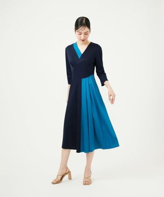 バイカラージャージードレス | Sybilla (Women)/シビラ | 三越伊勢丹