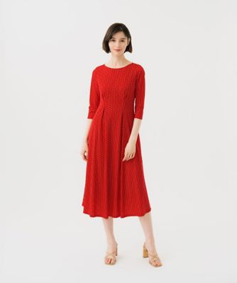 ＜Sybilla (Women)＞ドットプリントジャージードレス