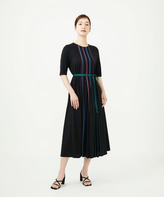 カラーパイピングジャージードレス | Sybilla (Women)/シビラ | 三越