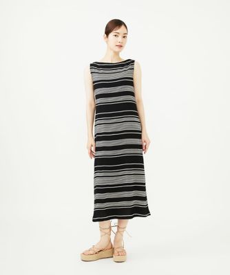 ＜Sybilla (Women)＞ボーダージャカードジャージードレス
