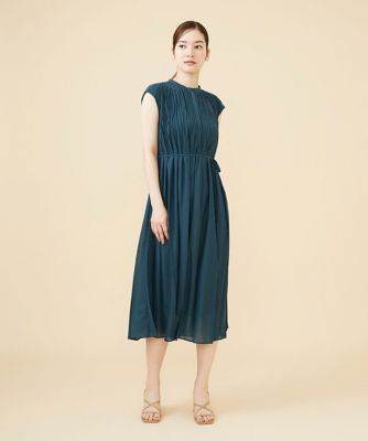 ＜Sybilla (Women)＞ランダムワッシャープリーツドレス