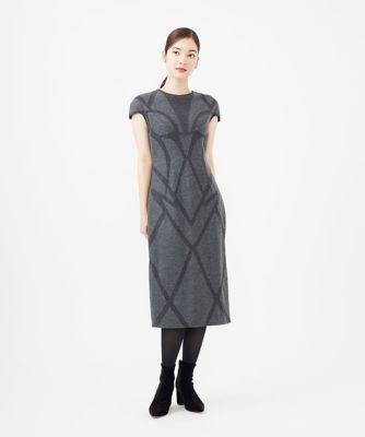 ＜Sybilla (Women)＞ジオメトリックアップリケドレス