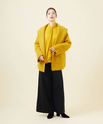 アルパカフード付きカーディガン | Sybilla (Women)/シビラ | 三越