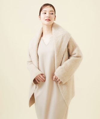 アルパカフード付きカーディガン | Sybilla (Women)/シビラ | 三越