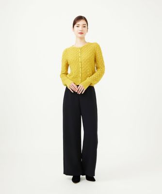 【送料込】◆Sybilla◆ ブラック 透かし編み カーディガン ◇Sybilla◇ ブラック 透かし編み カーディガン