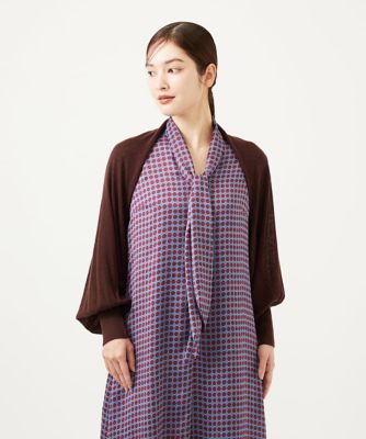 Sybilla (Women)/シビラ ドレープボレロ 88ブラウン トップス【三越伊勢丹/公式】