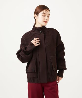 【極美品✨】S sybilla　スライバーニットジャケット ローゲージニットジャケット | Sybilla (Women)/シビラ | 三越伊勢丹