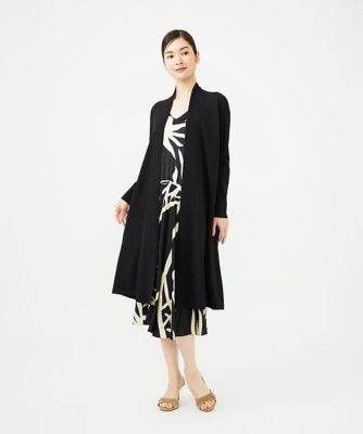レア 美品 シェアスピリット 異素材ミックス シルク ロングカーディガン ローブ レーヨンロングカーディガン | Sybilla (Women)/シビラ | 三越伊勢丹