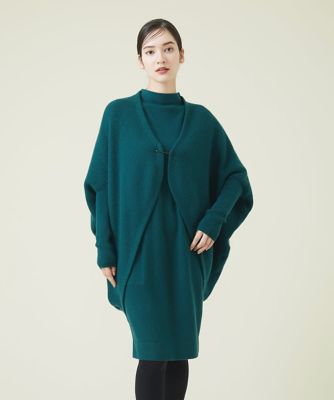 ＜三越伊勢丹/公式＞【SALE】Sybilla (Women)/シビラ ウールカシミヤコクーンカーディガン グリーン35 トップス【三越伊勢丹/公式】