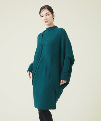 ウールカシミヤコクーンカーディガン