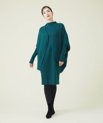 ウールカシミヤコクーンカーディガン
