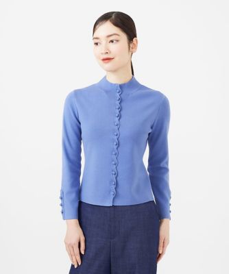 Sybilla (Women)/シビラ ウェーブデザインカーディガン