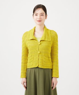シビラ　編み込みニット 透かし編みプルオーバー | Sybilla (Women)/シビラ | 三越伊勢丹