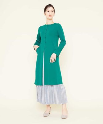 コットンフィットロングカーディガン