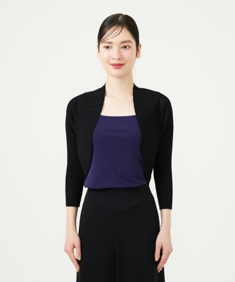 【極美品】Sybilla シビラ ブルーフォックス ボレロ ブラック リブボレロ | Sybilla (Women)/シビラ | 三越伊勢丹オンラインストア