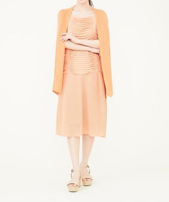 【ドラマ着用】ミドル丈ベルト付きカーディガン