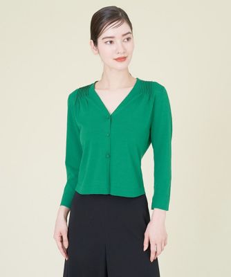 ＜Sybilla (Women)＞リブアクセントニットカーディガン