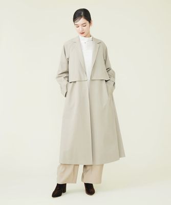 COS トレンチコート ロングベスト ベージュ ロングジレ スプリング
