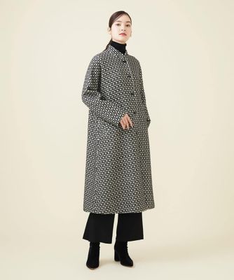 モザイクジャカードウールコート | Sybilla (Women)/シビラ