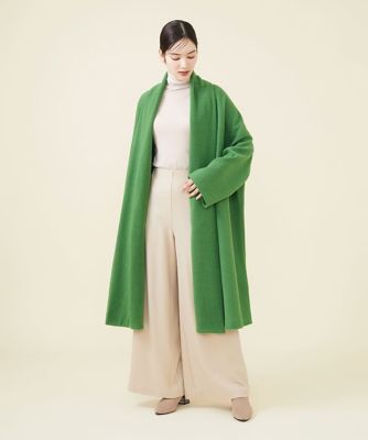 Sybilla シビラ チェック 格子柄 ウールコート レディース