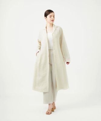 シルクナイロンロングコート | Sybilla (Women)/シビラ | 三越伊勢丹