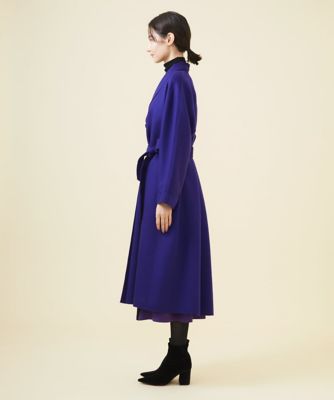 【ＷＩＮＴＥＲ　ＢＬＵＥ】ショールカラーリバーコート