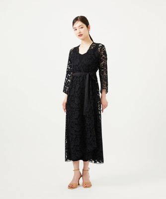 Sybilla (Women)/シビラ フラワーレースローブ