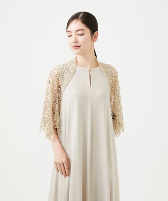＜Sybilla (Women)＞サークルラメレースボレロ