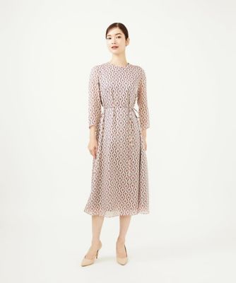 ＜Sybilla (Women)＞サテンオパールプリントドレス