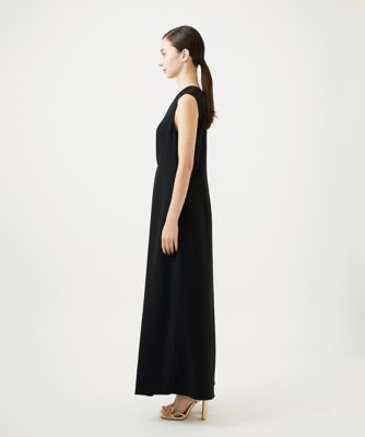 フロントタックジャンプスーツ（ブラック） | Sybilla (Women)/シビラ