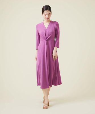 【ドラマ着用】ウエストツイストドレス