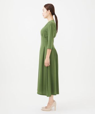 タッキングデザインドレス（7分袖） | Sybilla (Women)/シビラ | 三越