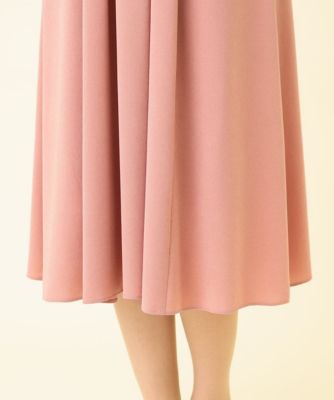ピンタックフレンチスリーブドレス