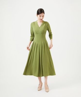 タッキングデザインドレス（7分袖） | Sybilla (Women)/シビラ | 三越