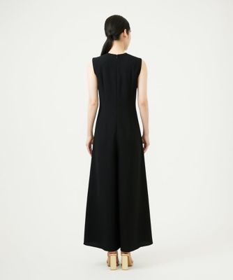 フロントタックジャンプスーツ（ブラック） | Sybilla (Women)/シビラ