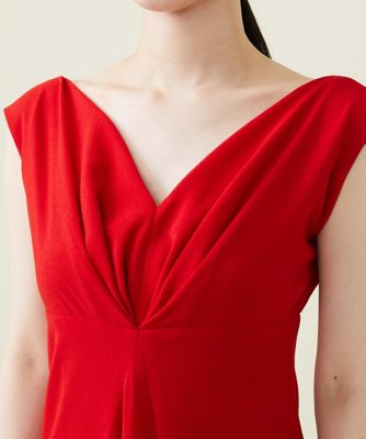【ＳＹＢＩＬＬＡ　ＤＲＥＳＳ】オープンバックＶネックドレス