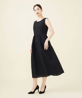 Sybilla カラフルチェック ノースリーブワンピース シアーチェックノースリーブドレス | Sybilla (Women)/シビラ