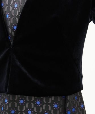 トリアセベロアノーカラージャケット | Sybilla (Women)/シビラ | 三越