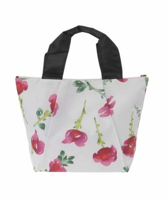 保冷・保温】水彩フラワープリントトートバッグ | Sybilla (Women
