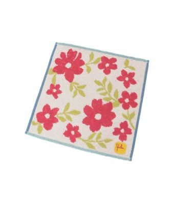 専用❤みかん＊ふわっサラ❤手拭いヘアドライタオル❤レトロフラワー カラフルフラワー柄タオルハンカチ | Sybilla (Women)/シビラ | 三越