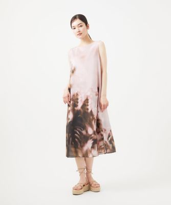 ＜Sybilla (Women)＞【ＰＬＡＹＡ】シャドープリントドレス