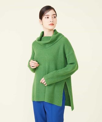 ＜Sybilla (Women)＞オフネックニットプルオーバー